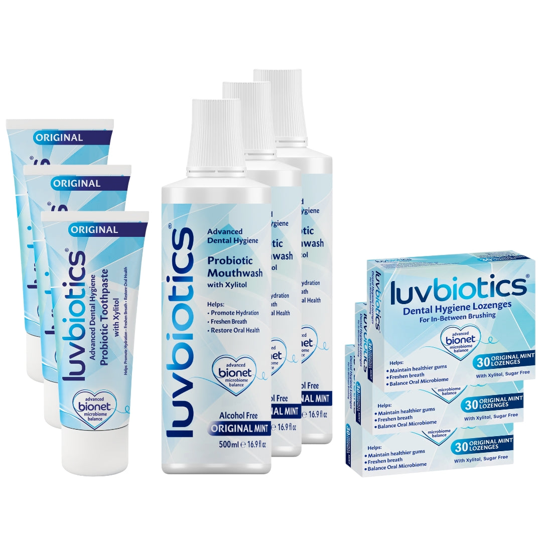 Luvbiotics Advanced Dental Hygiene With Family Value Pack