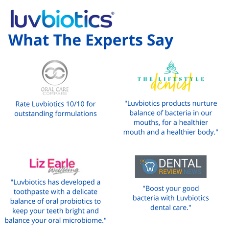 Luvbiotics Whitening Oralcare Gift Set - 3 in one gift